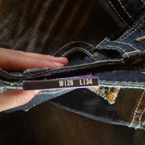 Rock & Roll Denim Mid Rise Bootcut Jeans - Picture 5 of 5